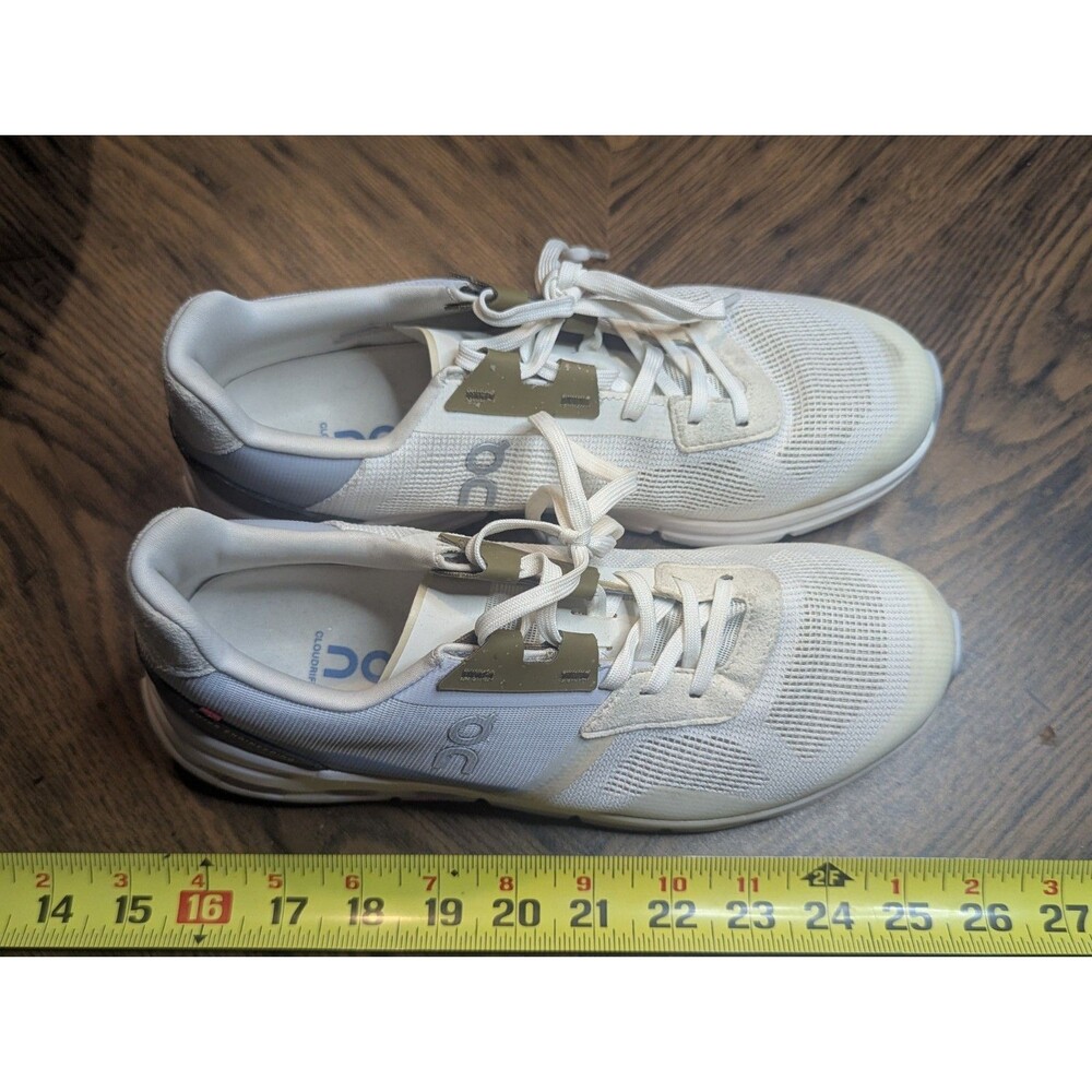 ON Running Shoes Sneaker Cloudrift For Womens Size 7 Ivory Heather Low Tops